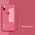 【Glass】iPhone Strap cases for iPhone XS Max Camellia Red