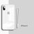 【Glass】iPhone Strap cases for iPhone X White