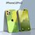 【Painted Silica gel】 iPhone cases for iPhone 12 Pro Camouflage green