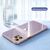 【Electroplated Glass】 iPhone cases for iPhone 12 Pro light purple
