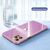 【Electroplated Glass】 iPhone cases for iPhone 12 Pro Bright purple