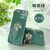 【Electroplating Bright Surface】【with Ring stand】 iPhone cases for iPhone SE midnight green