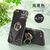 【Electroplating Bright Surface】【with Ring stand】 iPhone cases for iPhone 7/8 Bright black