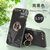 【Electroplating Bright Surface】【with Ring stand】 iPhone cases for iPhone 7plus/8plus Bright black