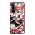 Cartoon phone case For SONY Xperia 1 II　Girl and Maple leaf